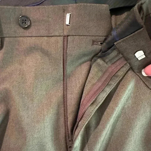 NWT Lauren Ralph Lauren Ultraflex Pants in Taupe 44Wx30L - Picture 2 of 6